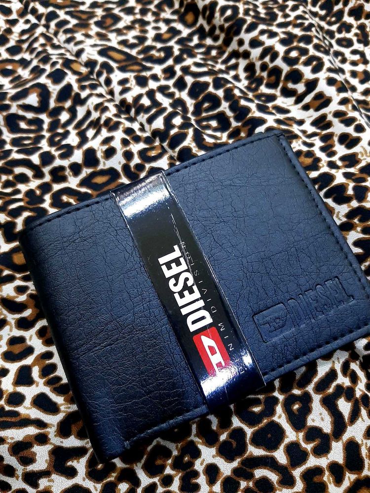Men Black Colour Leather Wallet