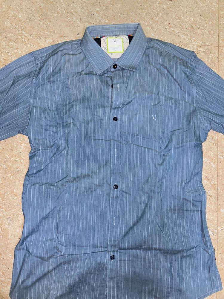Striped Blue Shirt