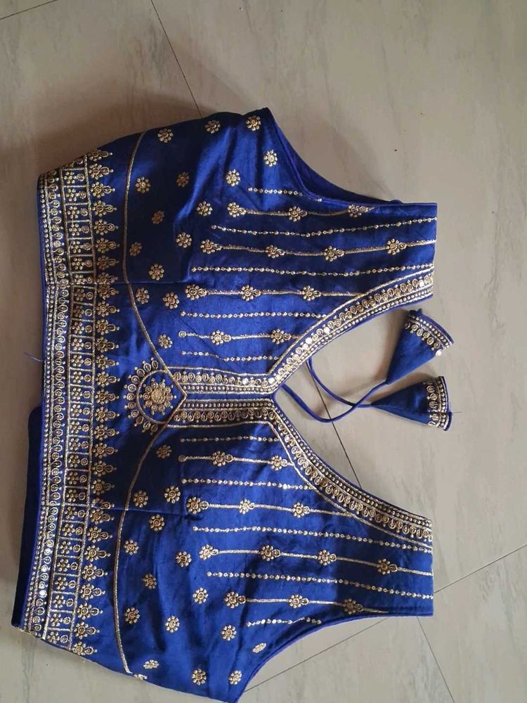 Elegant Blue Blouse