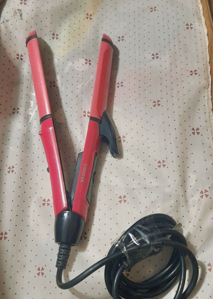 Straightener Plus Curler 2 IN One