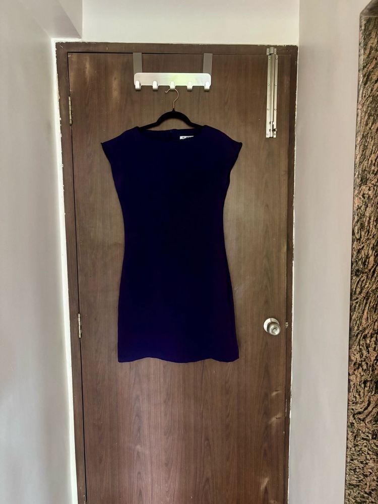 Elegant Navy Blue Dress- size XS