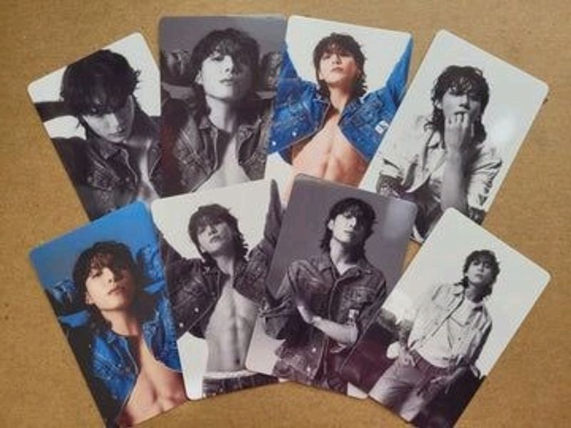 Jungkook BTS Calvin Klein Super Set Model With 12 Photocard (Free Delivery)