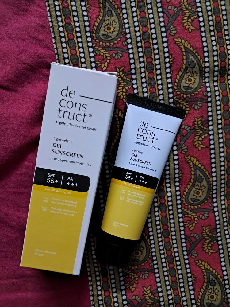 Deconstruct Gel Sunscreen for Oily Skin