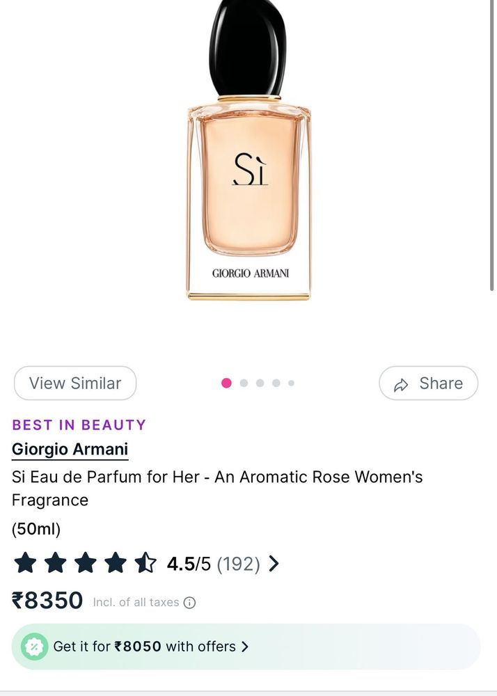 Giorgio Armani Si Perfume