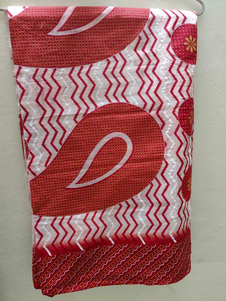 Printed Cotton Saree