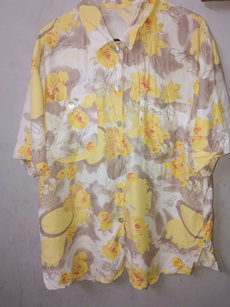 Floral Print Shirt
