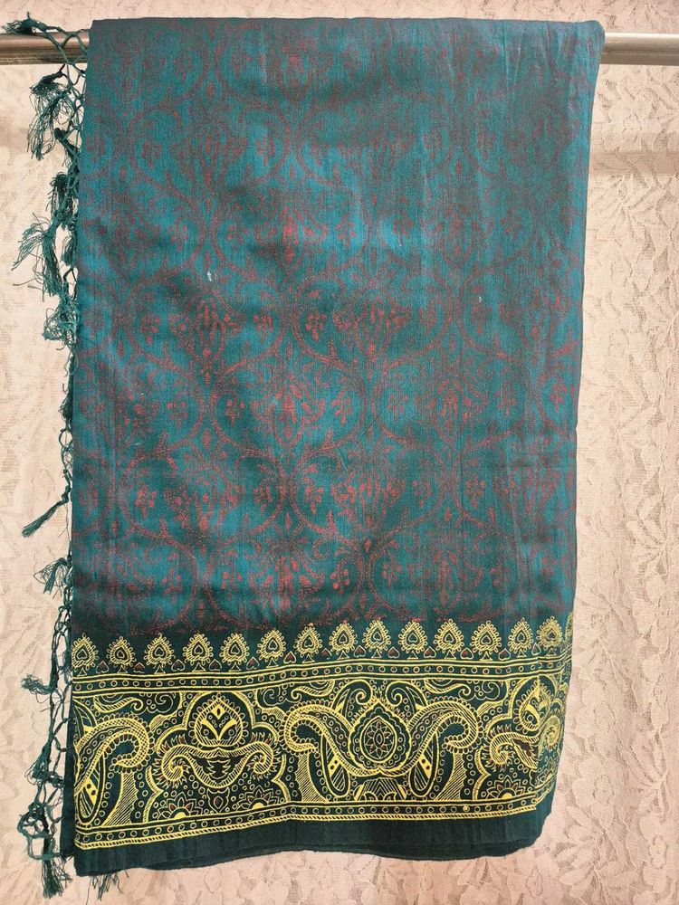 Elegant Teal saree