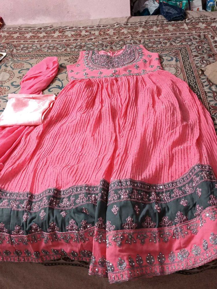 Party Wear Kurti Set