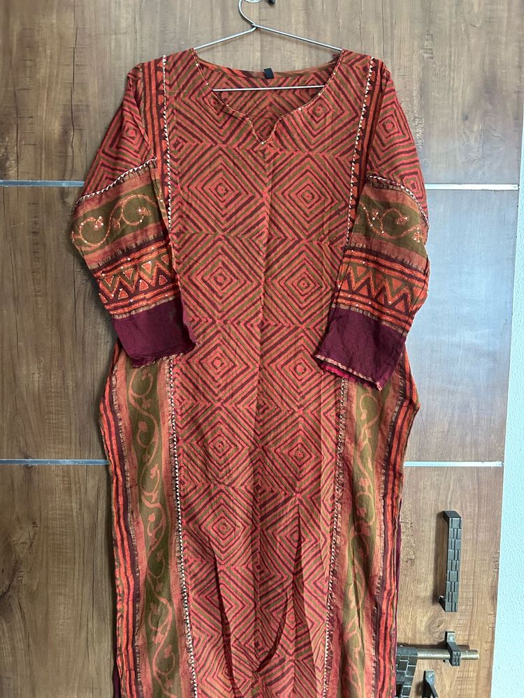 A Line Kurti