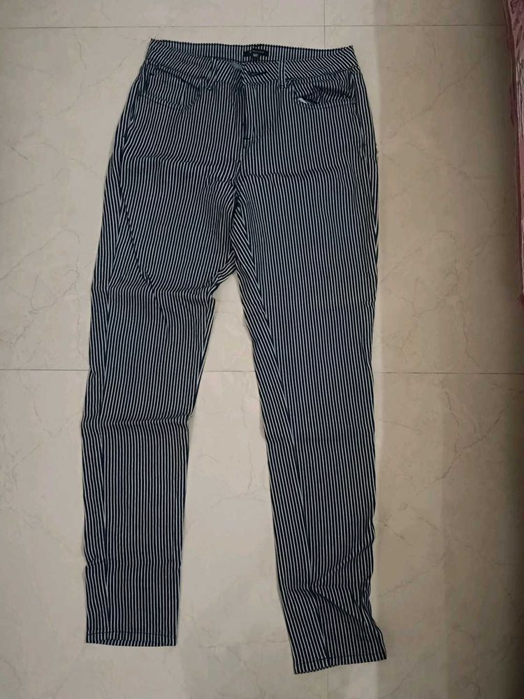 Striped Casual Pants