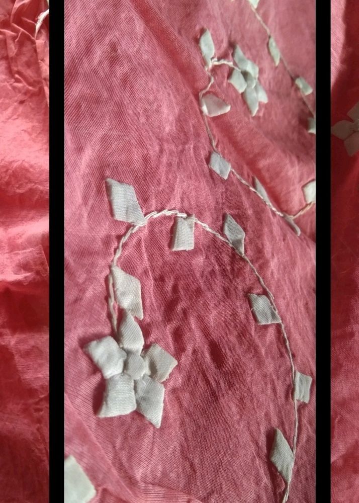 🥳🥳🎉🎉 Applique Work Cotton Dupatta!!!