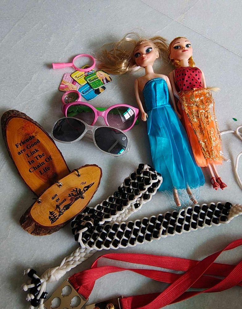 Dolls And Accessory Combo For Kids