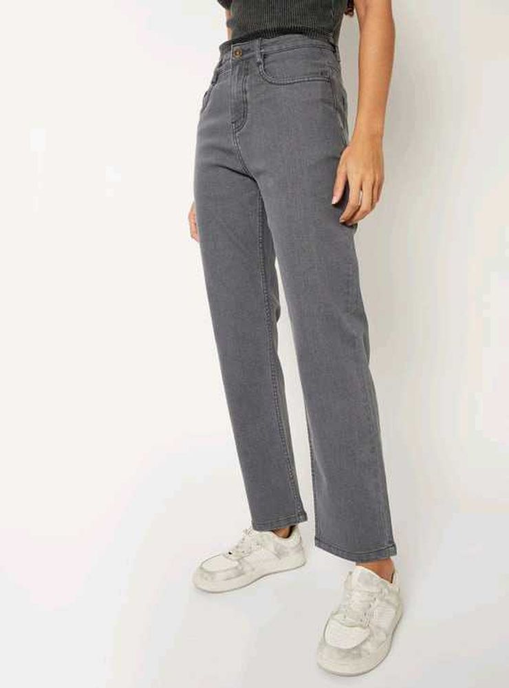 Grey Denim Jeans From Max