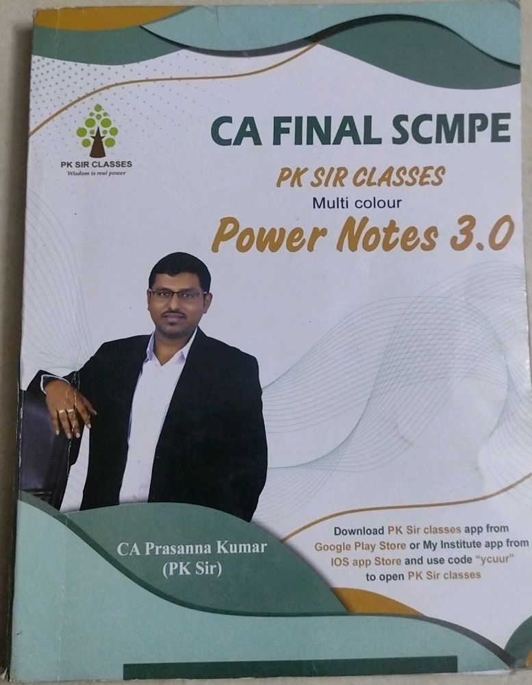 CA Final Scmpe Notes