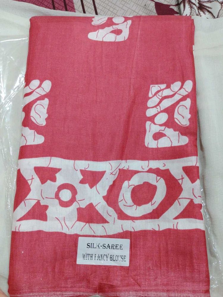 Elegant Silk Saree with Blouse