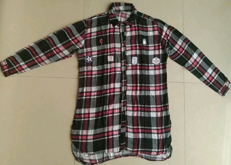 Full Sleeve Long Shirt Size:XL