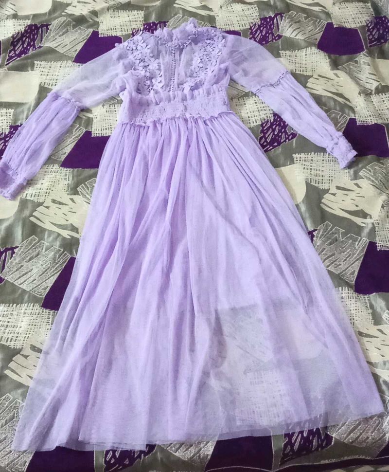 Lilac Maxi Dress