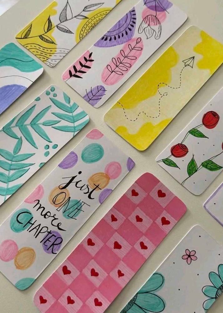 Set of 6 Laminated Magnetic Bookmarks YOUR CHOICE