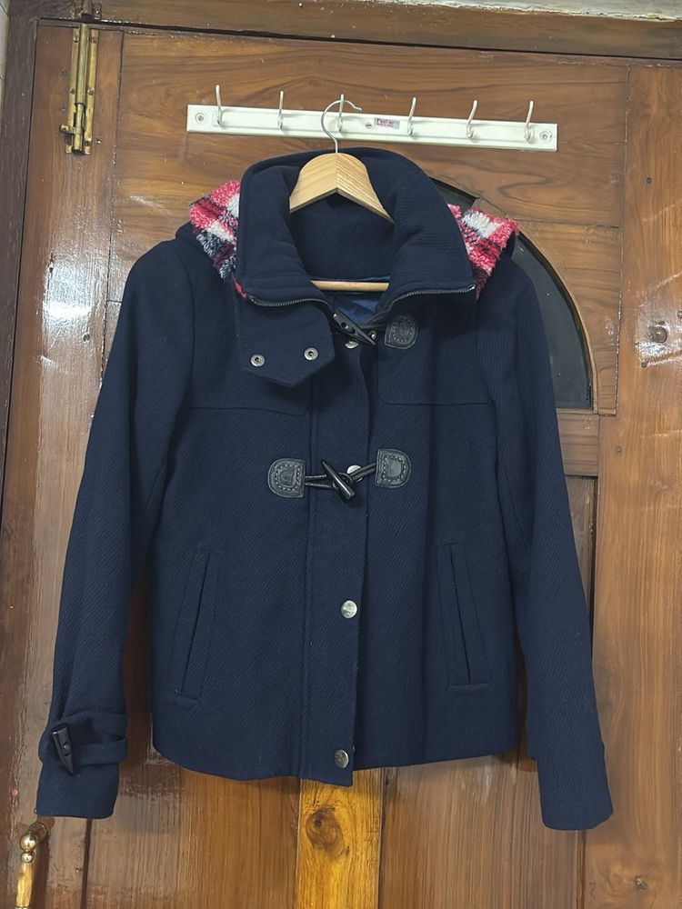 Navy Blue Toggle Duffle Coat
