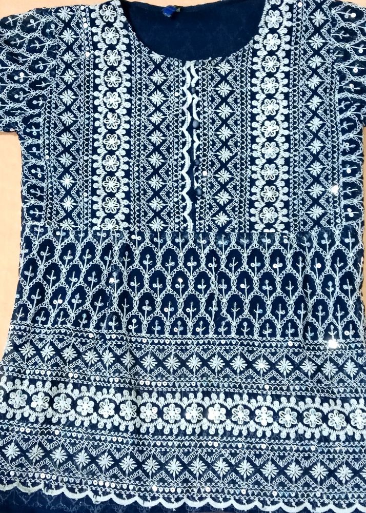 Summer Spl. Chikankari Kurti Top