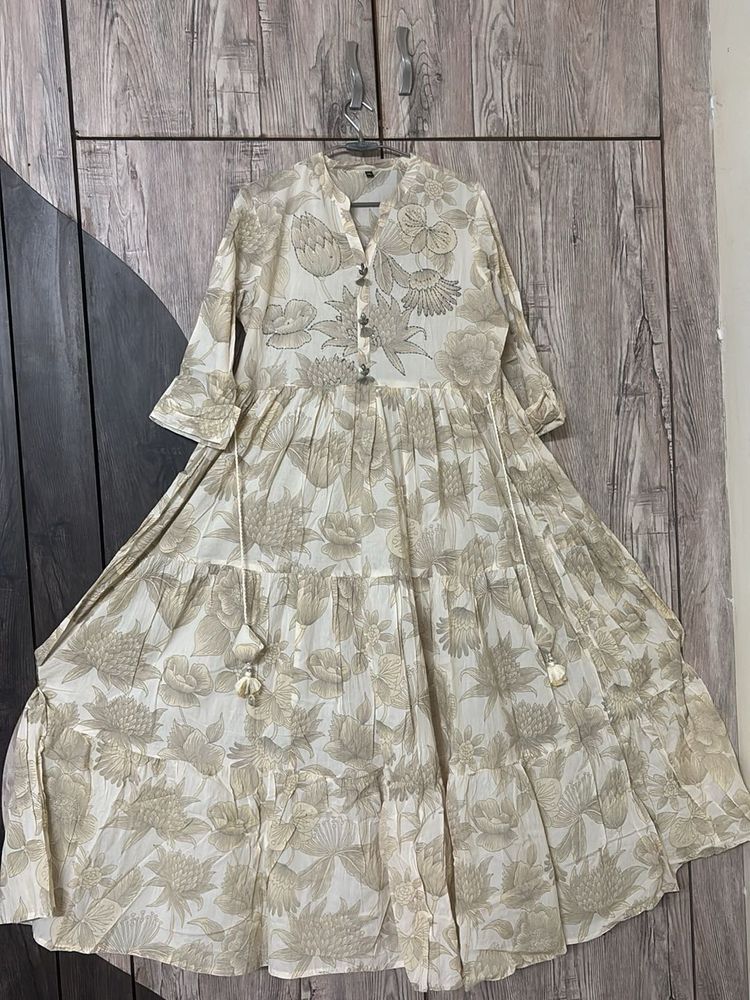 Floral Print Kurta