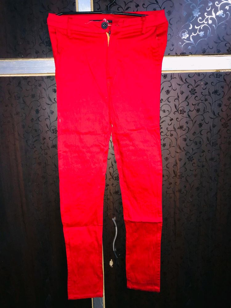 Red ♥️ pant Like New