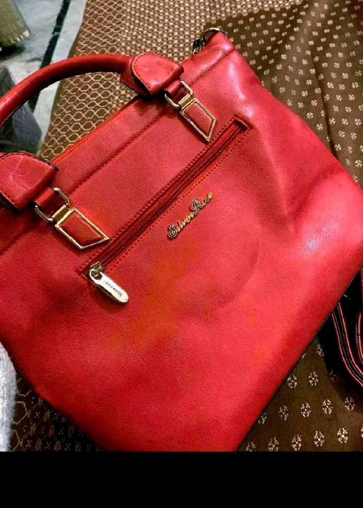Red Handbag