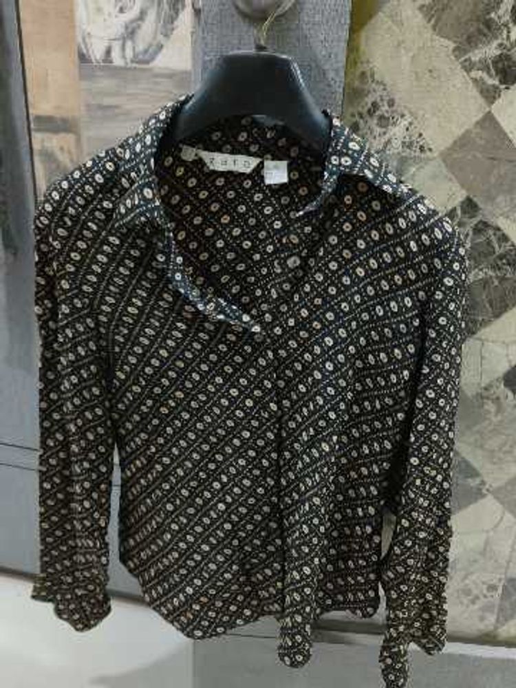 Vintage Patterned Zara Shirt