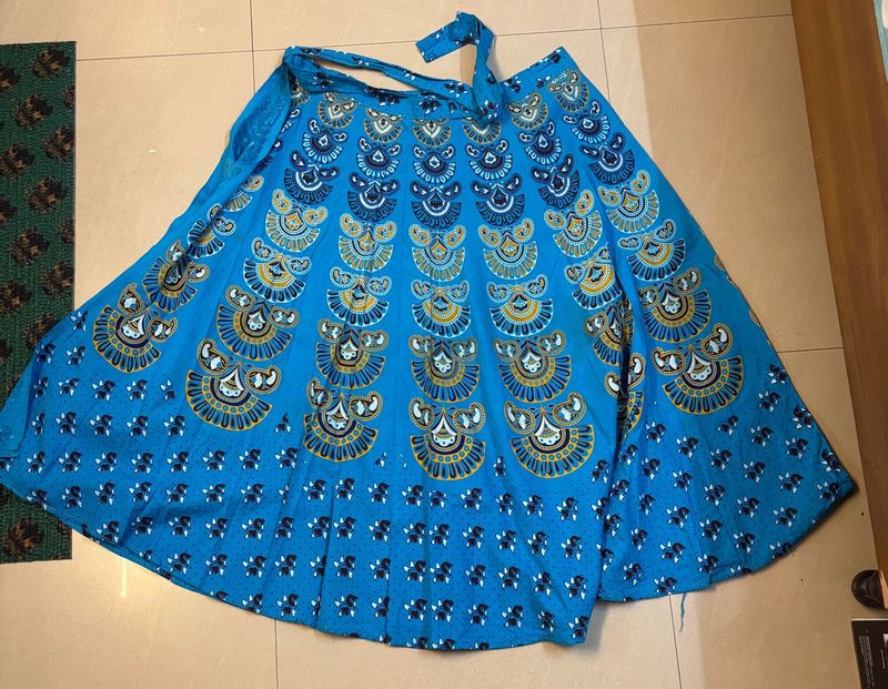 Wrap Around Ethnic Skirt