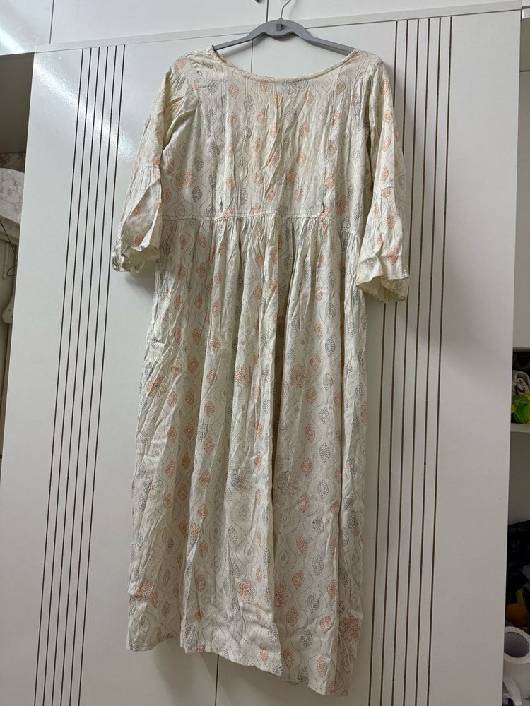 Maternity Gown Or Dress With Zip