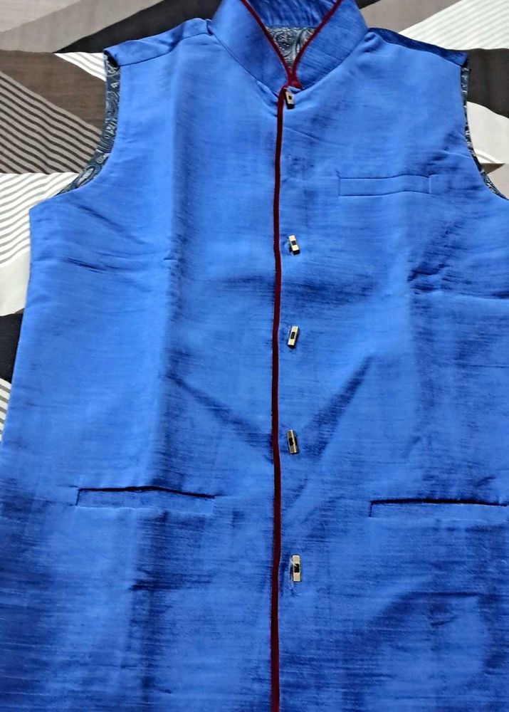 Blue Ethnic Jacket