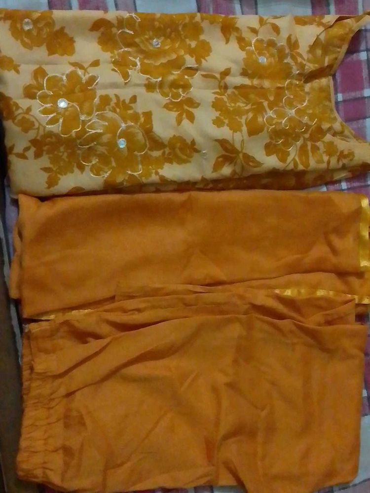 Floral Salwar Kameez Suit With Duppata
