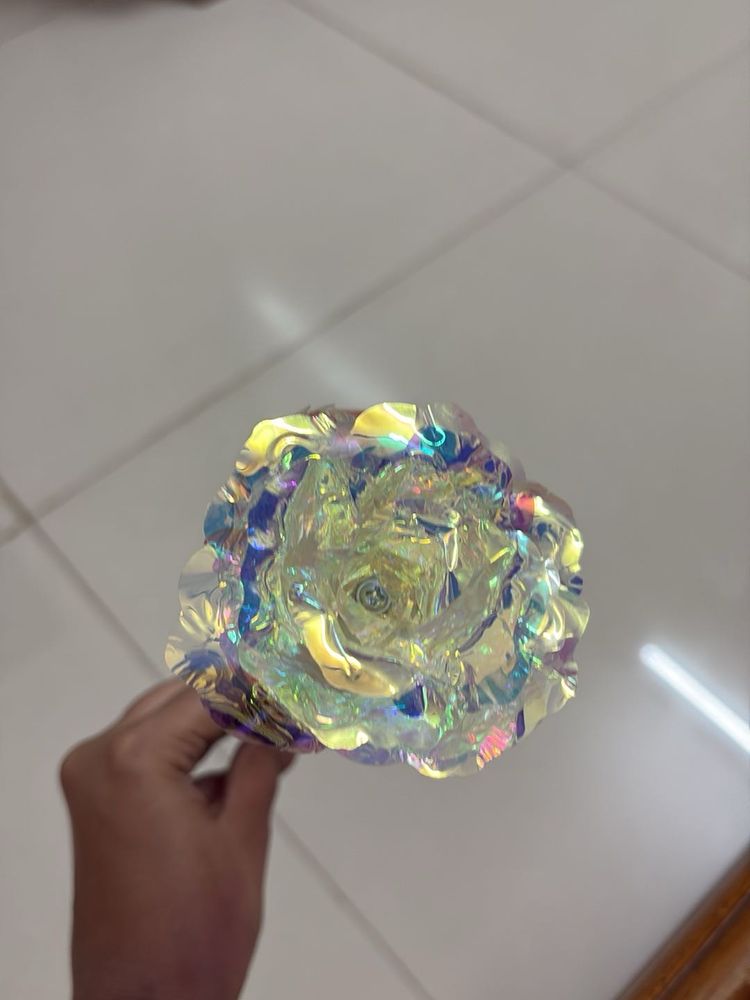 Iridescent Rose Decor