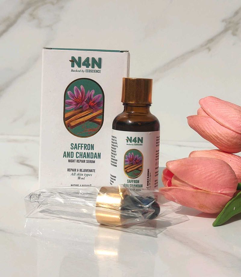 N4N Saffron And Chandan Serum