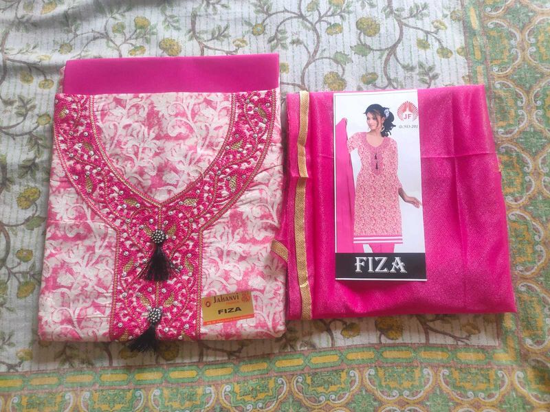 New Dress Material with Dupatta