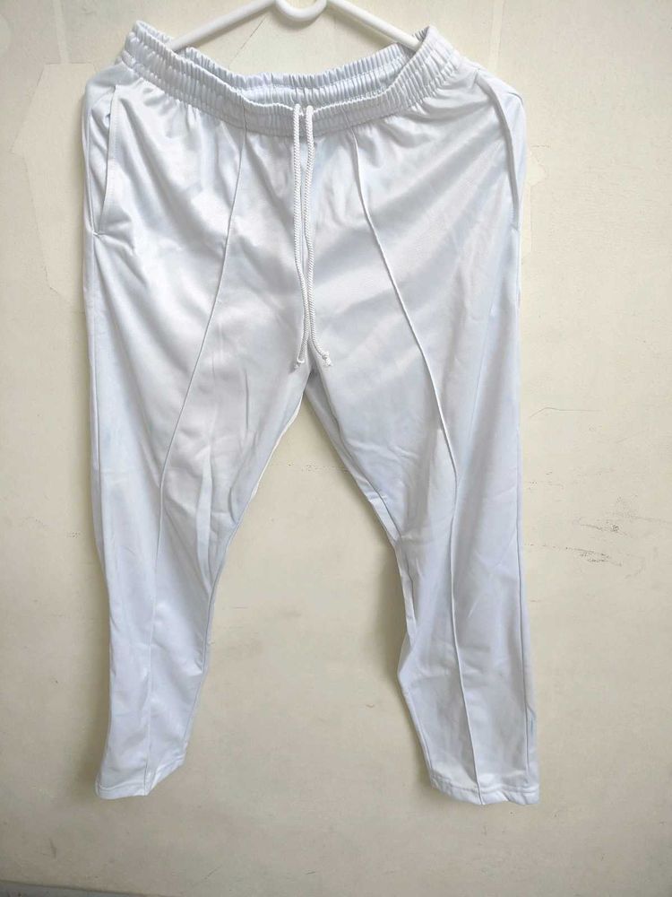 White Casual Pants