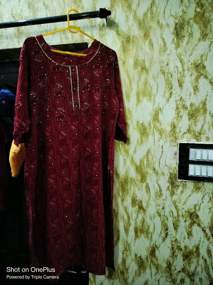Kurti, Palazzo And Dupatta