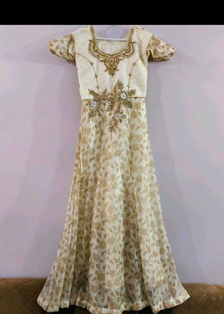 Cream Colour Gown