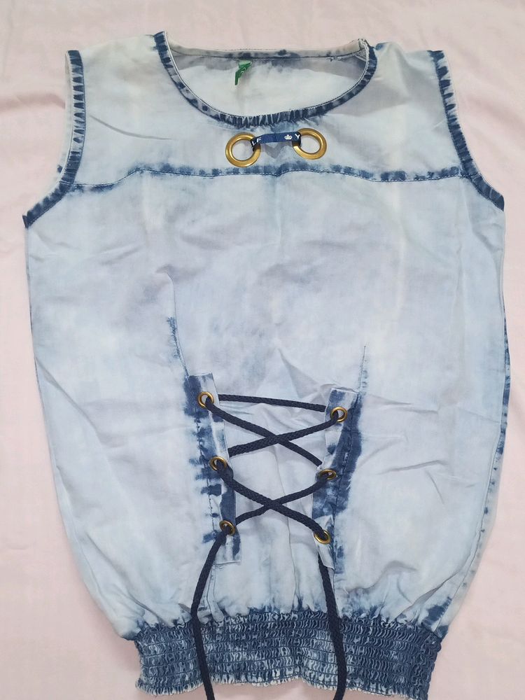 Denim Top