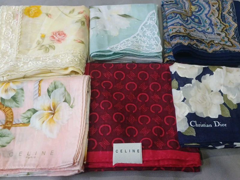 Designer Scarves/handkerchief Bundle