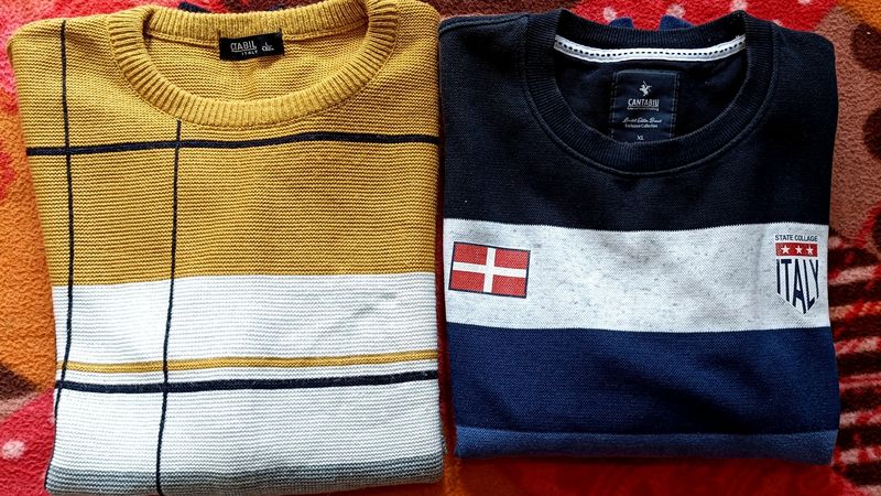 Branded Combo Of Sweater And Sweatshirt Men