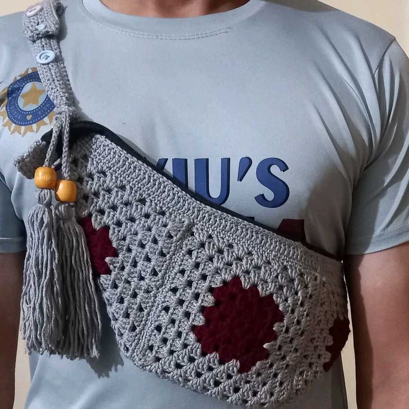 Crochet Sling Bag