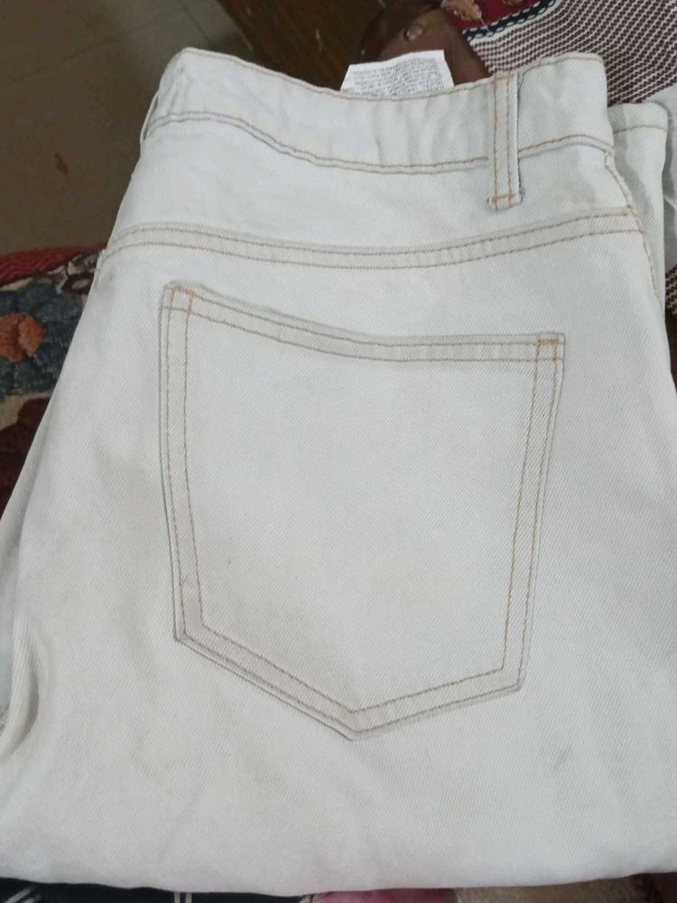 White Denim Jeans