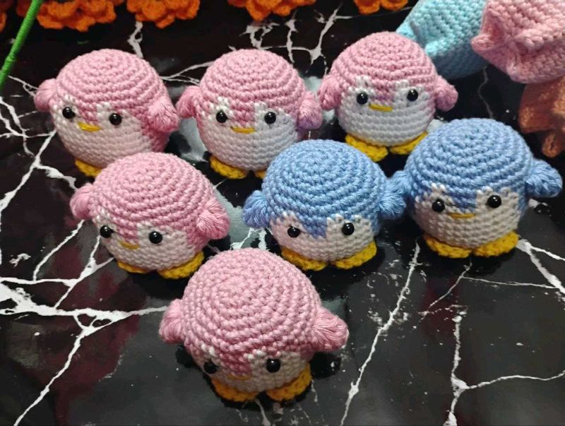 Crochet Penguin Plushies
