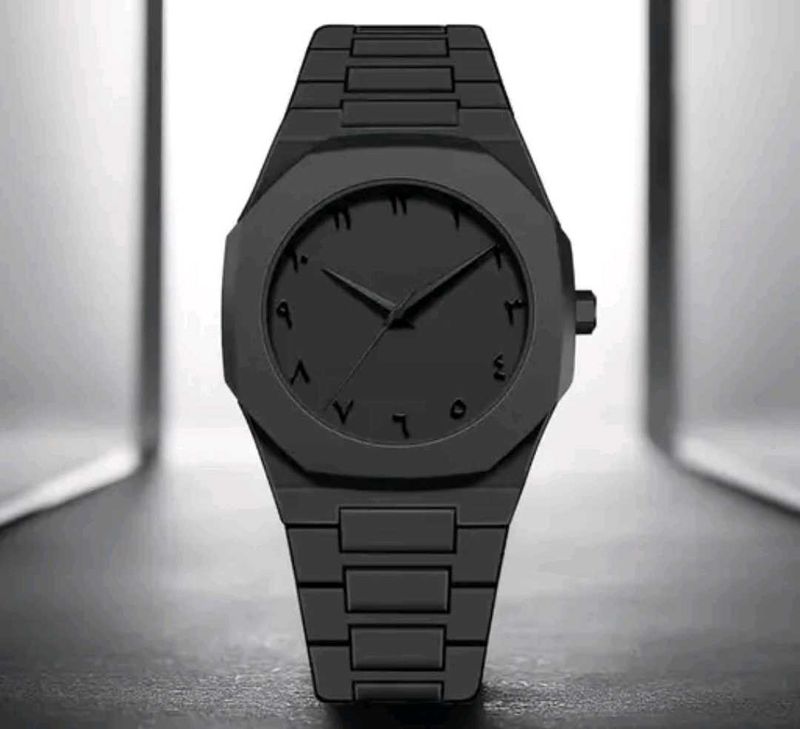 Sleek Black Watch