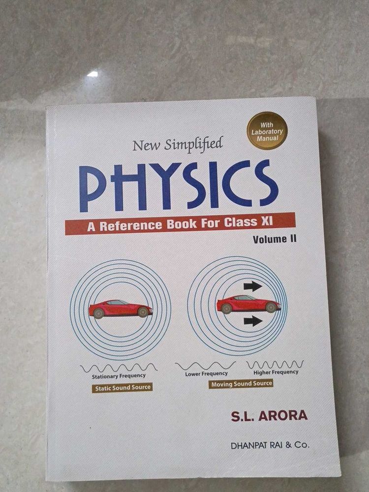 New Simplified PHYSICS, Reference Book For ClassXI