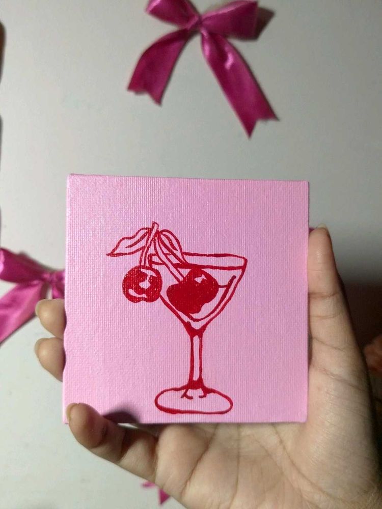 Cherry Cocktail Art