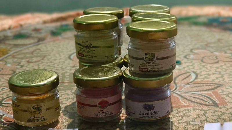 Scented Jar Candles 1pcs