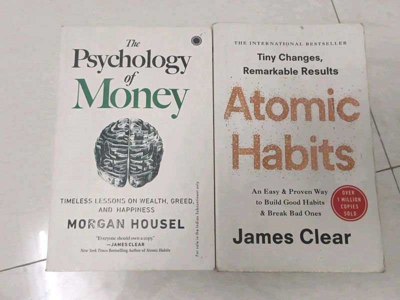 The Psychology of Money+Atomic Habits
