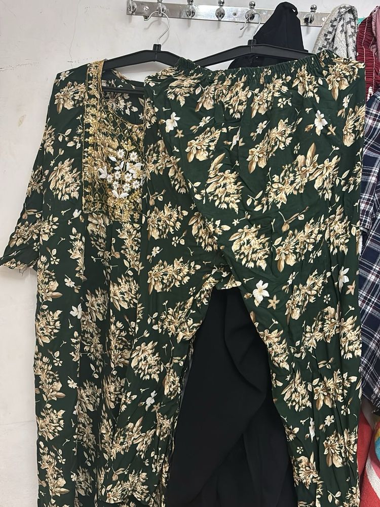 Floral Print Lounge Set